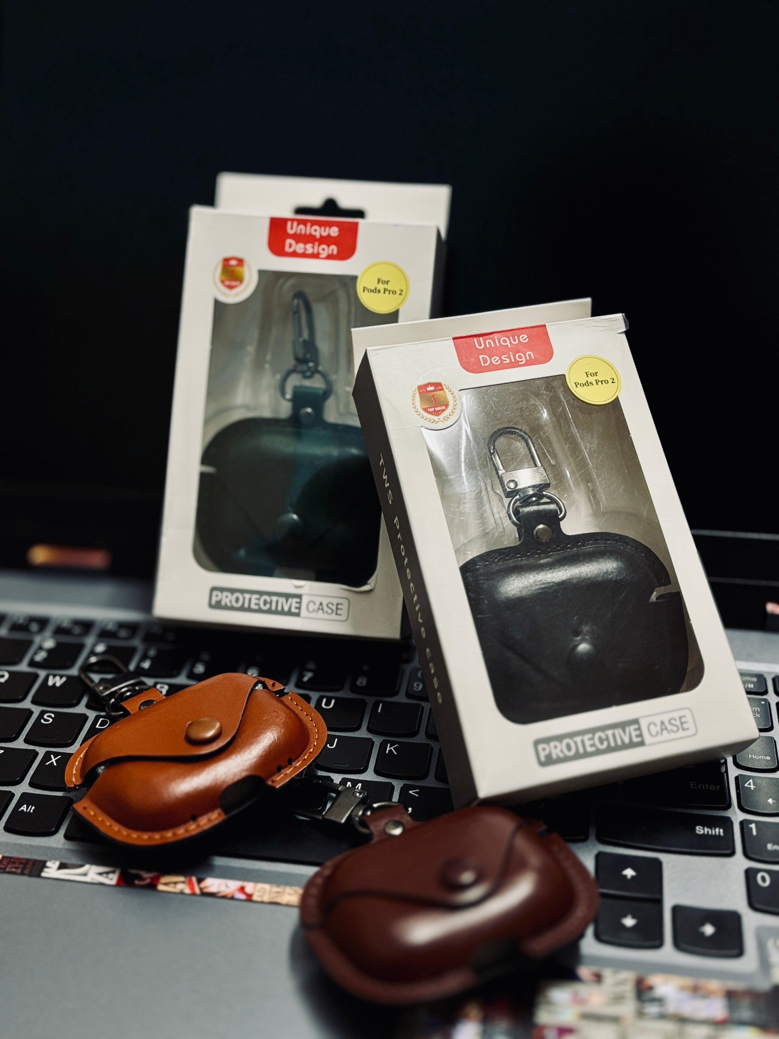 LEATHER CASE (Airpods 2nd GEN)